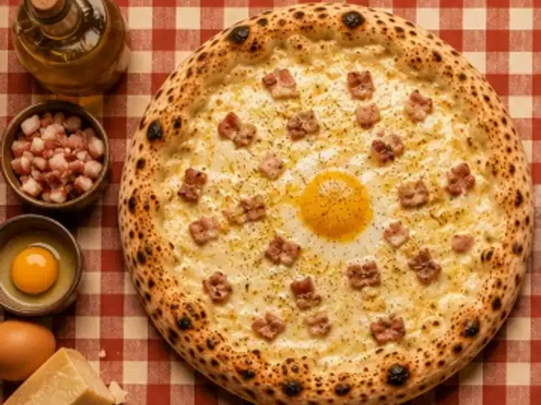 Pizza Carbonara