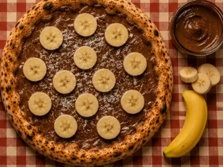 Pizza Especial Nutella